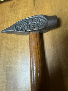 "Antico martello raccogli carbone con pubblicità carbone di Dresda ""Il miglior carburante""" - Foto 1 di 6