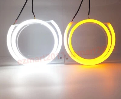 for Ford Crown Victoria 1998-2011 headlight cotton Switchback LED halo ring DRL - Imagem 1 de 4