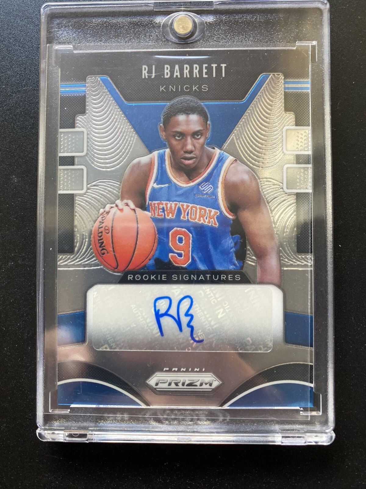 RJ Barrett 2019-20 Panini Prizm - Rookie Signatures #RS-RJB Knicks