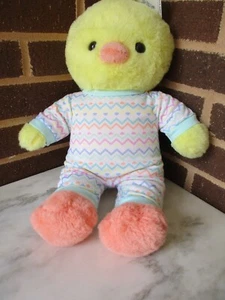 Build A Bear Yellow Chick 16" Plush- Chevron Sleeper 2024 New All Tags - Picture 1 of 7
