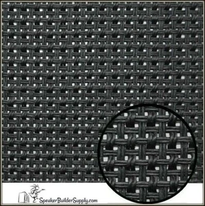 32in x 32in Black Cane grill cloth (Marshall, Egnater, etc) - Picture 1 of 2