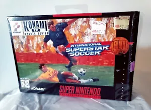 International Superstar Soccer Deluxe Super Nintendo SNES RARE 1995 COMPLETE - Picture 1 of 8