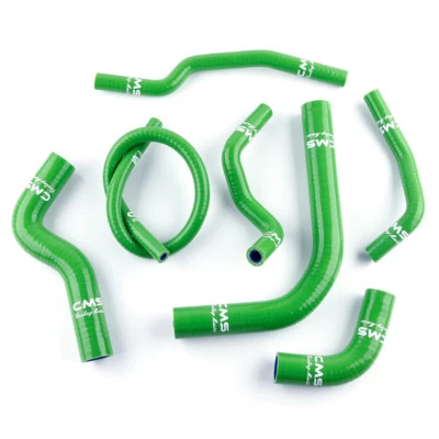 For 1986-1995 Suzuki Samurai 1.3L Silicone Radiator Coolant Heater Hoses Green Foto 1 de 4