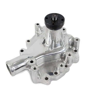 Bomba de agua mecánica pulida de alto flujo para Ford V8 351C 351M 400 Foto 1 de 3