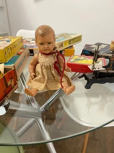 CELLBA GERMANY BAMBOLA IN CELLULOIDE ANNI ‘30, ORIGINALE RARA VINTAGE  - Foto 1 di 10