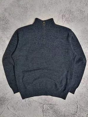 Barbour Wool Knit 1/3 Sweater, Size L/XL - Image 1 of 4