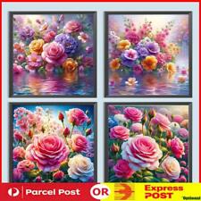 Paint By Numbers Kit On Canvas DIY Oil Art Flower Picture Home Wall Decor20x20cm