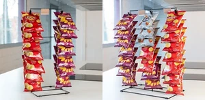 piccolo espositore per patatine - Foto 1 di 2