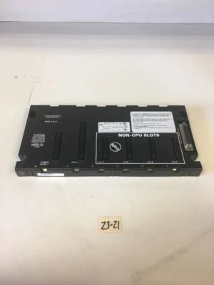 GE Fanuc IC693CHS397J Programmable Controller PLC 5-Slot Base, EMI Enhanced - Image 1 of 3