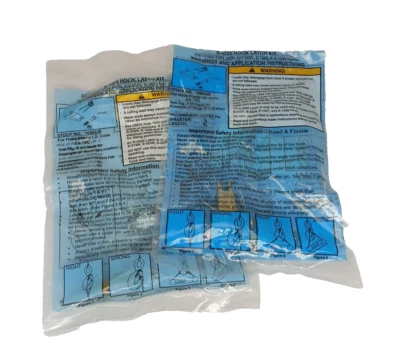 LOT OF 2 Crosby Hook Latch Kit S-4320 the CROSBY group 320N HOOKS - Image 1 of 4