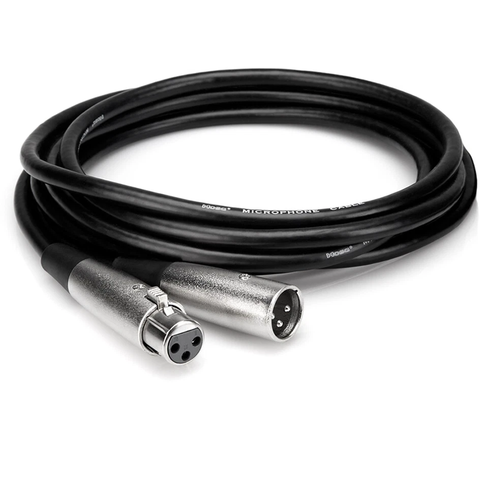 Hosa Mcl-115 Xlr3f to Xlr3m Microphone Cable 15 Feet
