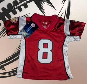 Louisiana RAGIN' CAJUNS Lafayette Football Jersey Red Black Baby Size 0-3 Months - Picture 1 of 6