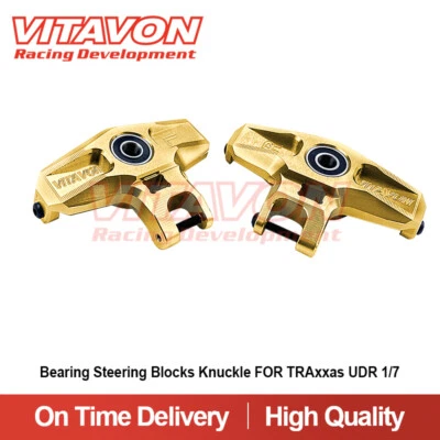 Vitavon Udr CNC Alu7075 Front Steering Knuckle for TRAXXAS UDR 1/7 - Image 1 of 4