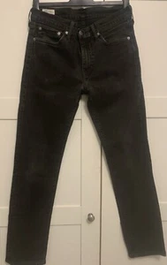 Men's Levi's 511 slim fit Black jeans 32W x 33L Big E Premium Quality Waterless - Picture 1 of 9