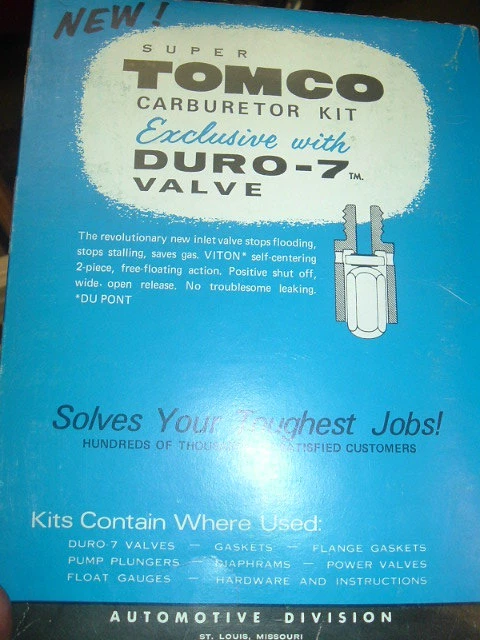 Kit de carburador Toyota Mark II 1975 -76 - Imagem 1 de 1