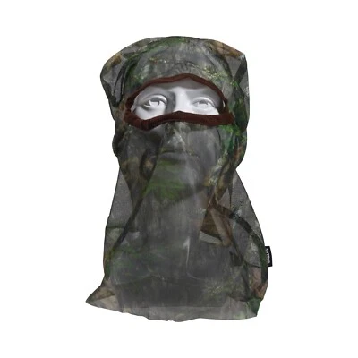 Mens Mesh Face Mask Mossy Oak Obsession Full Head Net Allen Vanish - Image 1 of 4