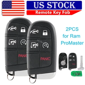 2 M3N-40821302 Smart Key Fob for 2022 2023 2024 25 Ram ProMaster 1500 2500 3500 - Picture 1 of 8