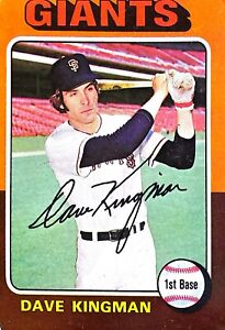 #156  Dave Kingman - 1975 Topps