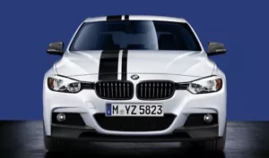 NEW BMW 3 SERIES F30 F31 M PERFORMANCE FRONT SPLITTER ATTACHMENT 51192291364 - Picture 1 of 2