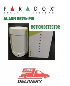 PARADOX Security Alarm DG75+ PIR Motion Detector Pet Immunity - Picture 1 of 4