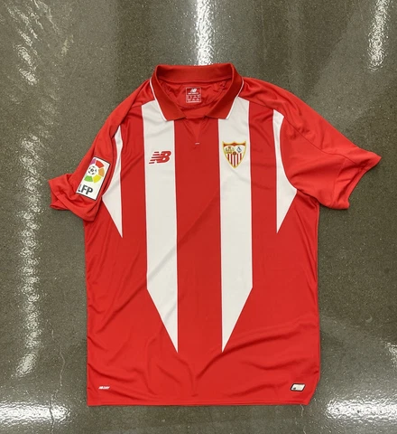Authentic 2015-2016 Sevilla FC Away Jersey - New Balance - XL Cover