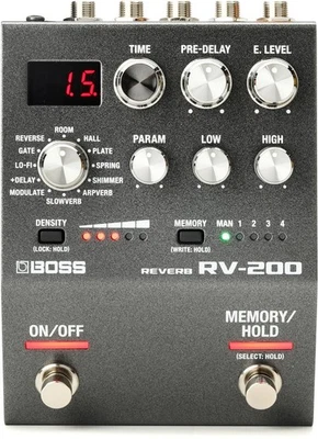 Boss RV-200 Reverb Pedal - Image 1 of 4