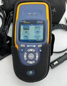 Probador de red inalámbrica portátil Fluke Networks AirCheck Wi-Fi con estuche - Imagen 1 de 2