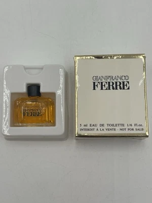 Туалетная вода для женщин FERRE от GIANFRANCO FERRE 0,16 унции - 5 мл брызги для путешествий МИНИ ОБРАЗЕЦ - Изображение 1 из 4