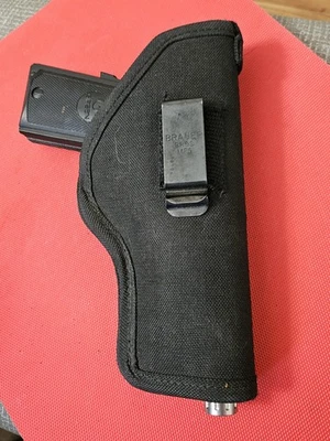 Coldre IWB Brauer Bros. destro ou esquerdo para 4" quadro médio S&W, Colt. Ou revólver. - Imagem 1 de 4