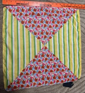Vintage Silk Scarf Handkerchief Square 19 X 19 Inches - Picture 1 of 1