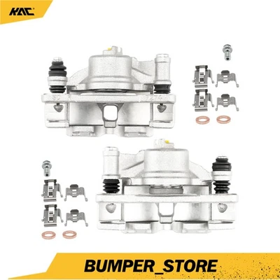 2x Pinzas de freno delanteras con soporte para Honda Civic 90-2000 Civic del Sol CRX Foto 1 de 4