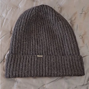 Madewell Beanie Women's OSFM Grey Alpaca Blend Cuffed Outdoor Winter Cozycore - Picture 1 of 5