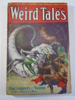 Weird Tales, February, 1933  FR/GD  Classic St. John Scorpion Cover Art! - Image 1 of 4
