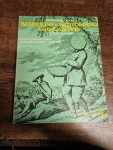 Bertoldo e Bertoldino (Col Cacasenno) C. Croce A. Banchieri Rizzoli Ed 1983 MI ° - Bild 1 von 5
