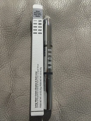 Bobbi Brown Long Wear Cream Shadow And Kohl Liner(Moss Shimmer/Dark Olive Matte) - Image 1 of 2