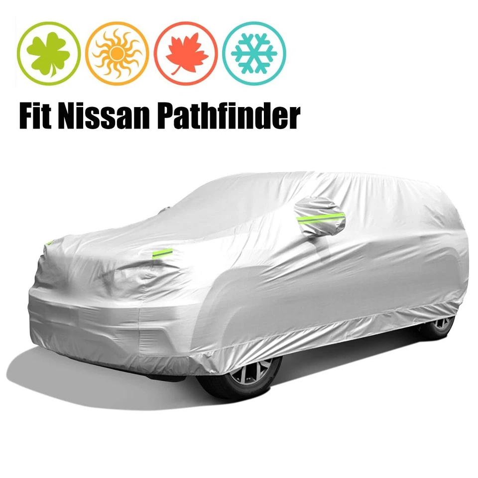 Cubierta de coche para Nissan Pathfinder exterior impermeable protección solar todo tipo de clima Foto 1 de 4