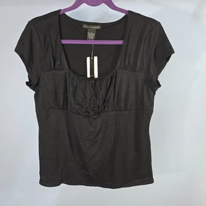 Neu mit Etikett Grace Elements Pullover Kurzarm Oberteil Gr. Large schwarz gefüttert NEU (P-14) - Bild 1 von 4