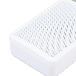 Portable Radio Alarm Clock Power On Setting Compact Small AM FM Radio Stereo - Picture 1 of 12