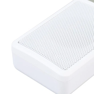 Portable Radio Alarm Clock Power On Setting Compact Small AM FM Radio Stereo - Image 1 of 4