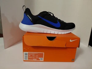 Nike Flex Experience rn 12 BLK BLU WHT MEN 11 WM 12.5 UK10 EUR45 NEW IN BOX - Picture 1 of 15