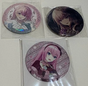 3  Set  Megurine Luka Project SEKAI COLORFUL STAGE Sanrio Badge VOCALOID - Picture 1 of 4