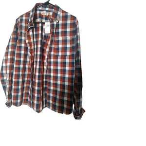 Camisa Hollister California Para Hombre Talla Pequeña A Cuadros Manga Larga Con Botones Nueva Con Etiquetas - Imagen 1 de 4