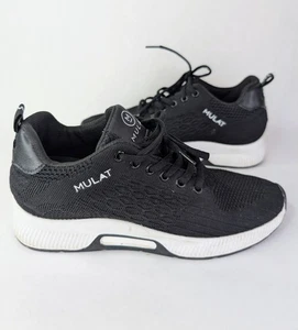 Mulat Ultraplex Sneakers Black Mesh Athletic Shoes Men's EU Size 41/ US Size 8 - Picture 1 of 10