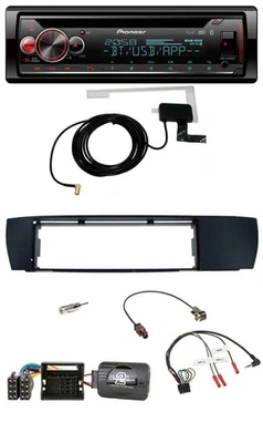 Pioneer DAB CD Lenkrad USB Bluetooth Autoradio für BMW X3 04-10 E83 seitlich - Bild 1 von 4