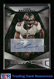 2024 Panini Black #120 Chris Braswell Rookies Autographs Royal #/99 Auto - Picture 1 of 2