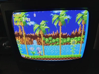 14 inch 35 cm RADIOLA 50 / 60 hz cathode ray tube television screen - Image 1 of 4