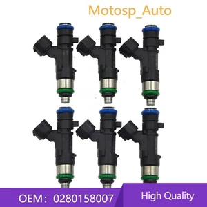 6pcs OEM 0280158007 Fuel Injectors For TITAN Frontier 4.0L V6 NV3500 Armada - Bild 1 von 5