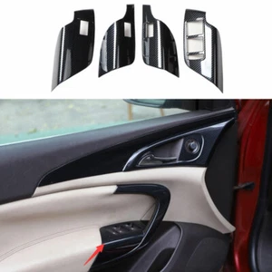 Decoración de panel elevador de ventana de fibra de vidrio de carbono Buick Regal 2009-2016 - Imagen 1 de 8