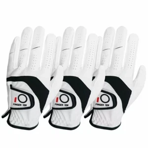 Men Left Right Hand Soft Cabretta Leather All Weather Golf Gloves 3 Pc - Picture 1 of 14