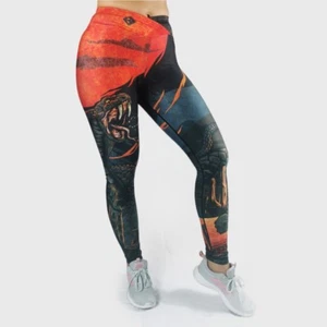 HighType Snake Woman Rashguard and High waist leggings BJJ MMA Fightwear - Bild 1 von 16